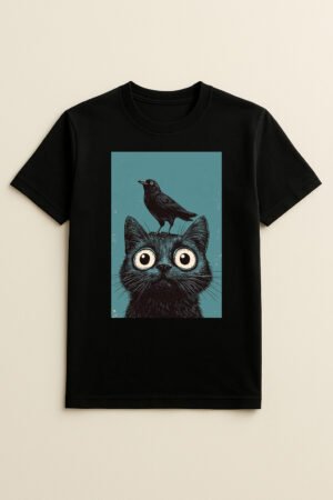 Wide-Eyed Companion Graphic Tee