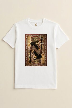 King Cyrus Heritage Card Tee White